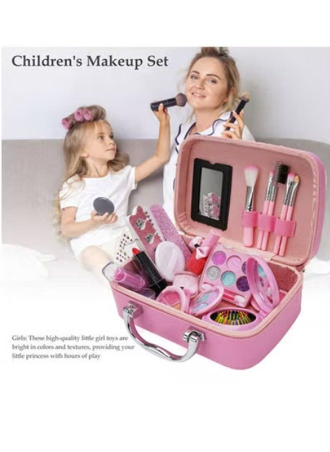 Beauenty - Makeup Kit With Storage Case Pink Color Portable, Durable And Washable - Image 1