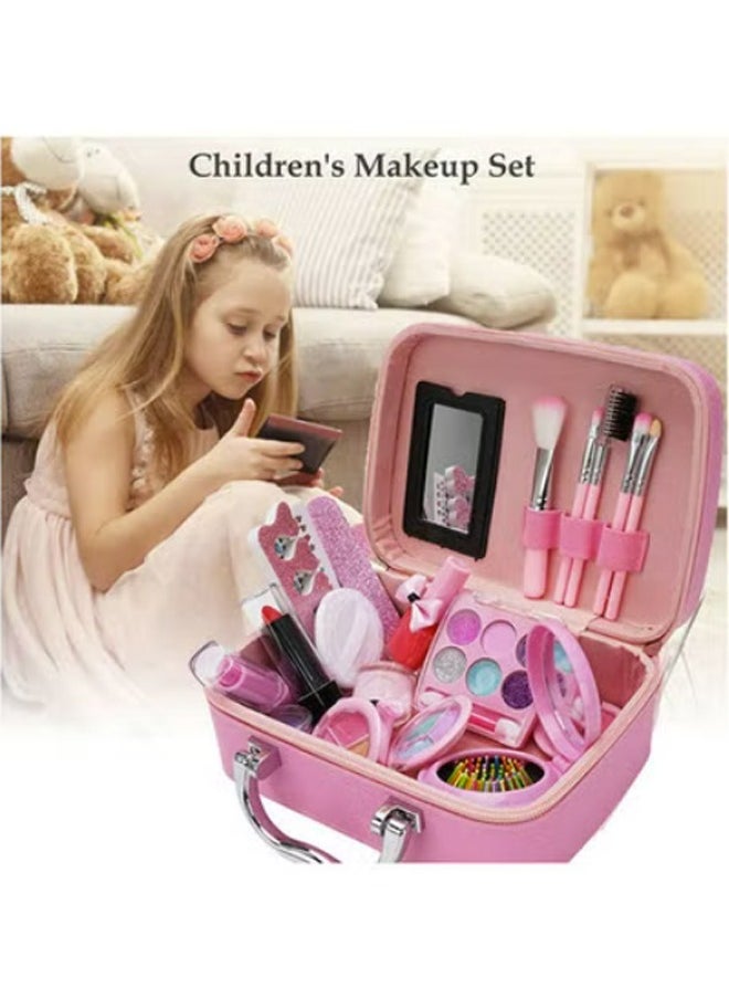 Beauenty - Makeup Kit With Storage Case Pink Color Portable, Durable And Washable - Image 1