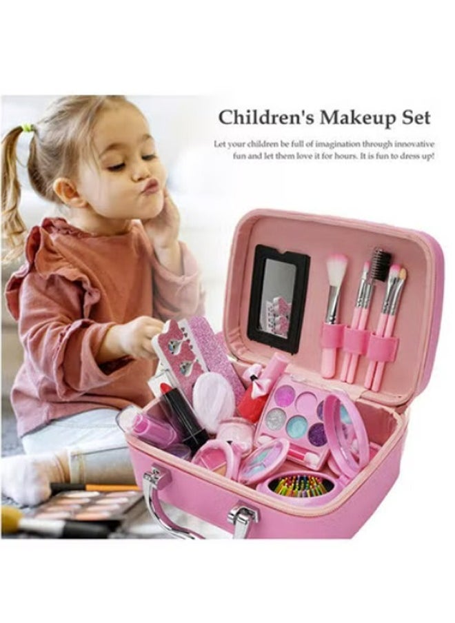Beauenty - Makeup Kit With Storage Case Pink Color Portable, Durable And Washable - Image 1