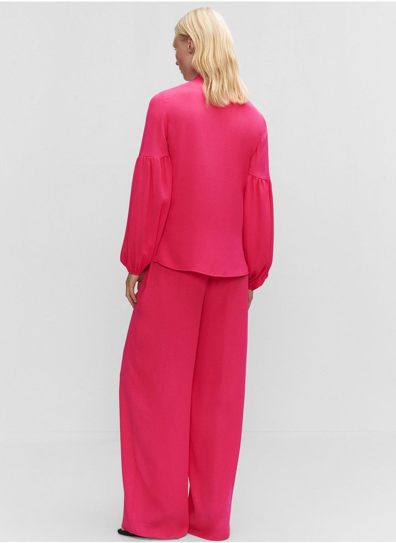 MANGO - High Waist Pants - Image 1
