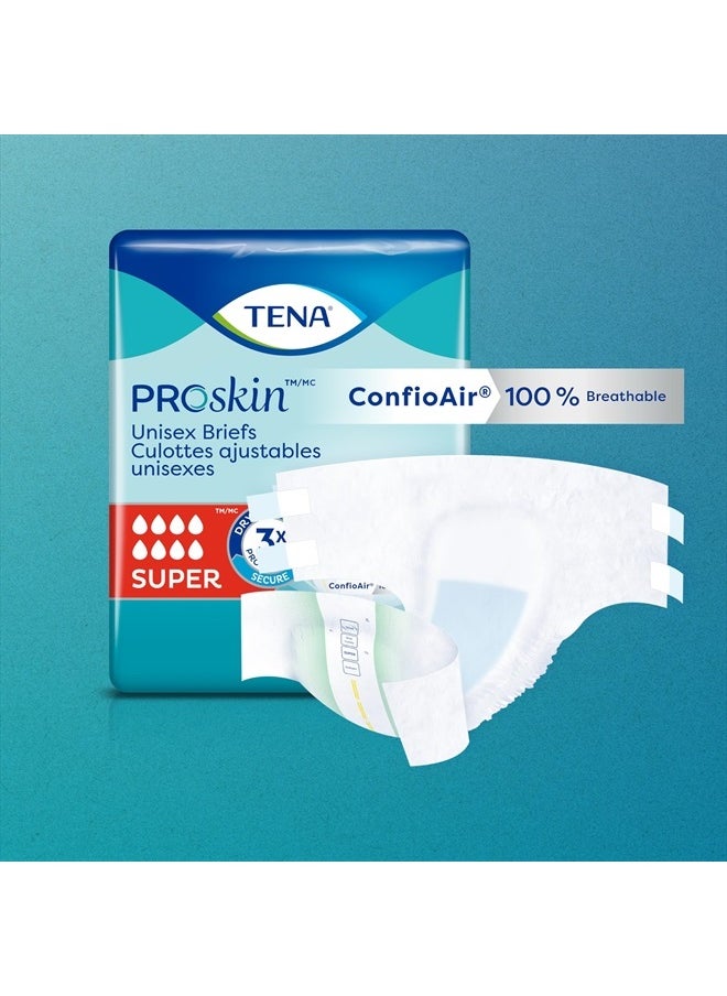 Tena Tena ProSkin Unisex Incontinence Briefs, Maximum Absorbency, Large, 56 ct  - Image 4
