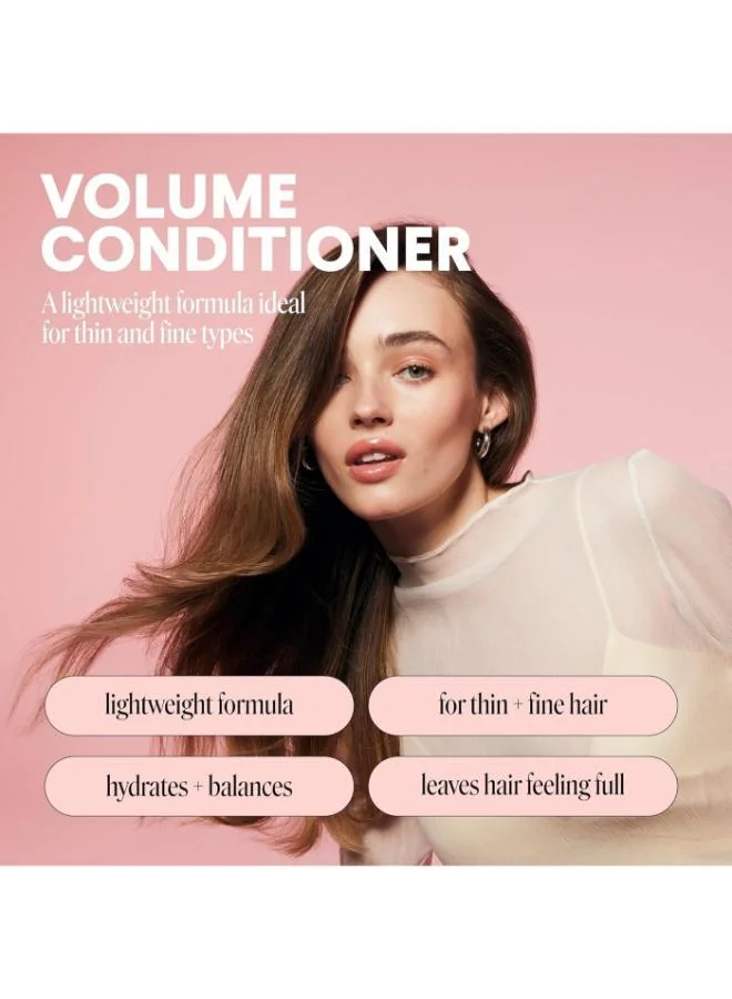 MONDAY MONDAY HAIRCARE VOLUME Conditioner with Hydrolyzed Collagen, Coconut Oil, Shea Butter & Macadamia Oil for Thin, Fine & Flat Hair 354 mL