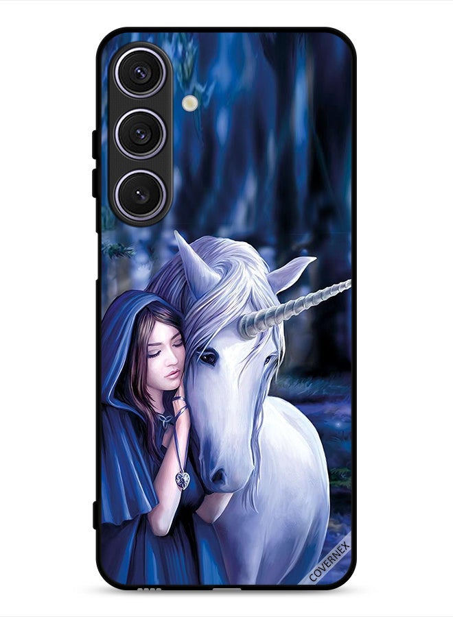 Covernex Samsung Galaxy A26 Protective Case Cover Girl Love Unicorn - Image 1
