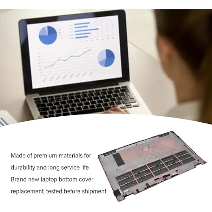 LAPTOP UNDERBODY COVER FOR LATITUDE 5510 E5510 LAPTOP UNDERBODY HOUSING COVER ASSEMBLY PART LAPTOP COMPUTER REPLACEMENT PARTS FAST HEAT DISSIPATION - Image 3