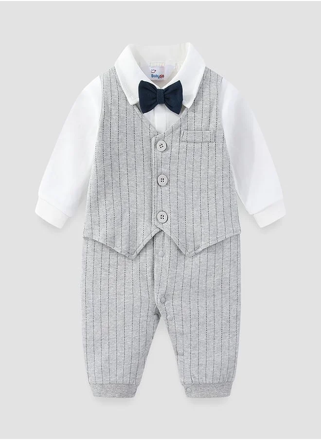 بيبي كلو Sophisticated Gentleman Romper for Baby Boys