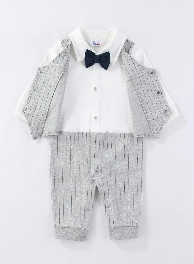 babyqlo Sophisticated Gentleman Romper for Baby Boys