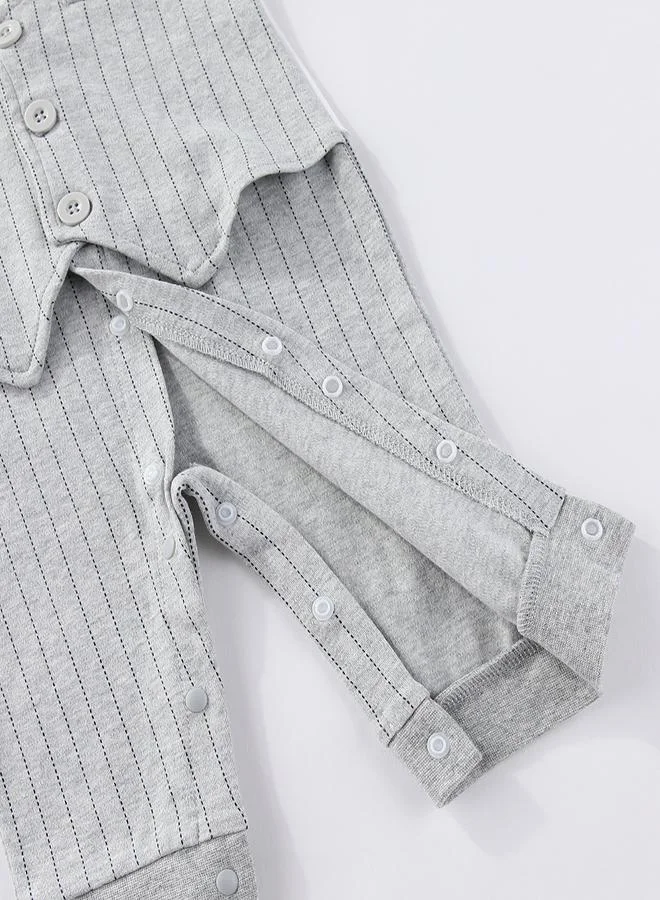 babyqlo Sophisticated Gentleman Romper for Baby Boys
