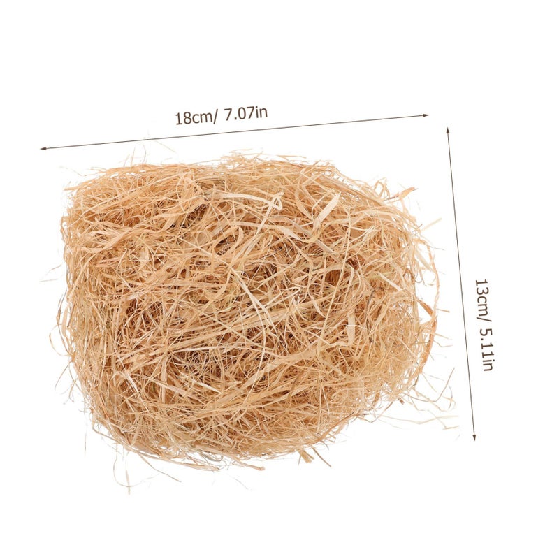 Brown Shredded Paper Bird Nesting Material for Easter Decorations Crafts and Cage Bedding - Image 3