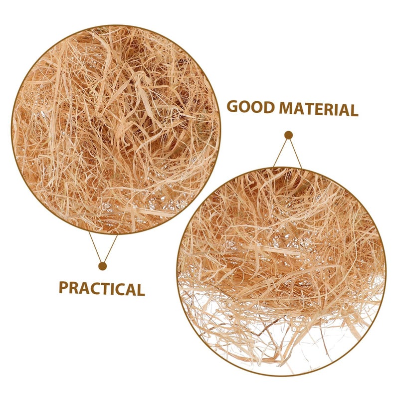 Brown Shredded Paper Bird Nesting Material for Easter Decorations Crafts and Cage Bedding - Image 5