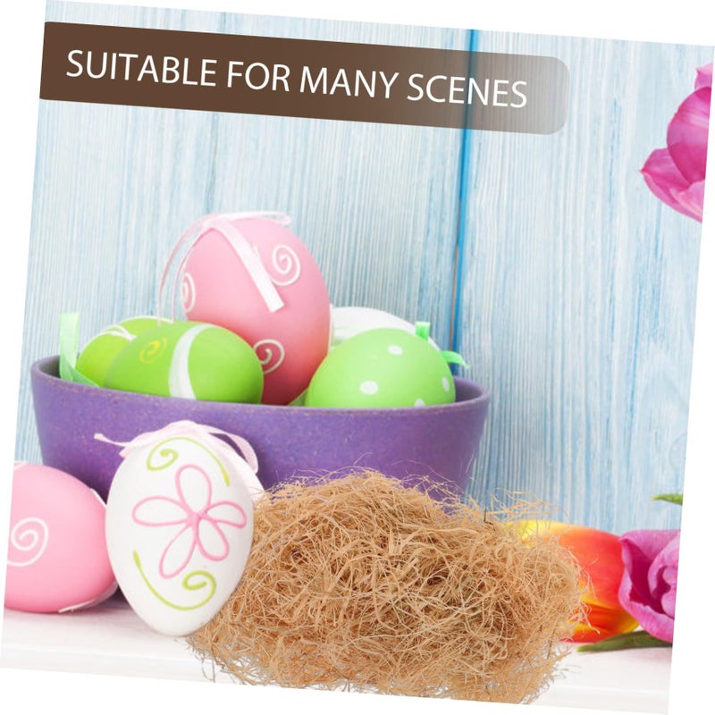 Brown Shredded Paper Bird Nesting Material for Easter Decorations Crafts and Cage Bedding - Image 4