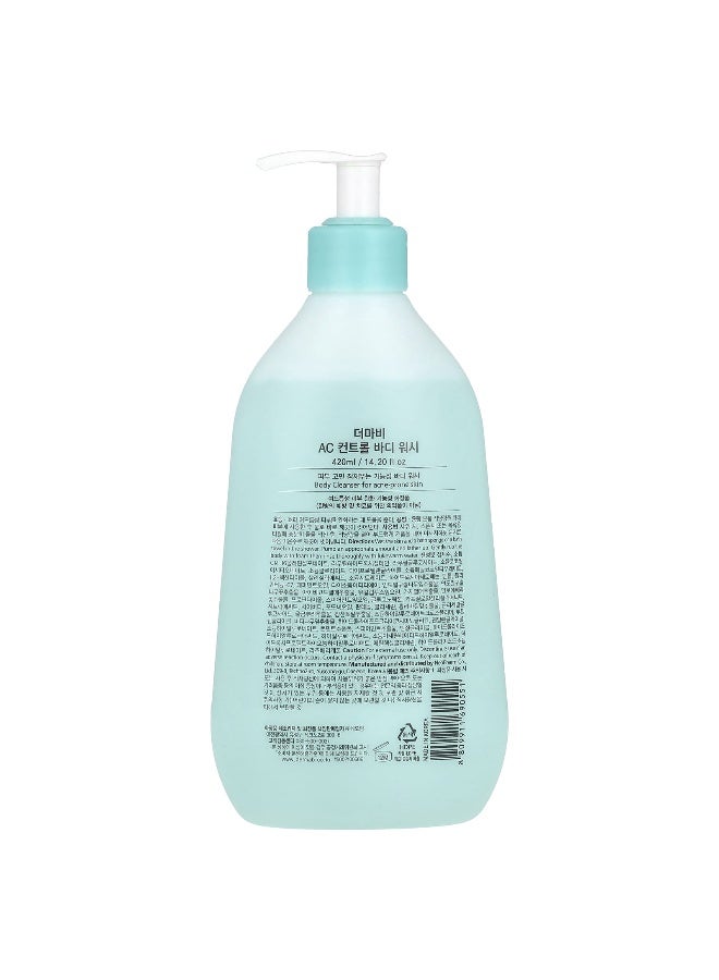 derma b Derma:B, AC Control Body Wash, Anti-Blemish, 14.2 fl oz (420 ml) - Image 2