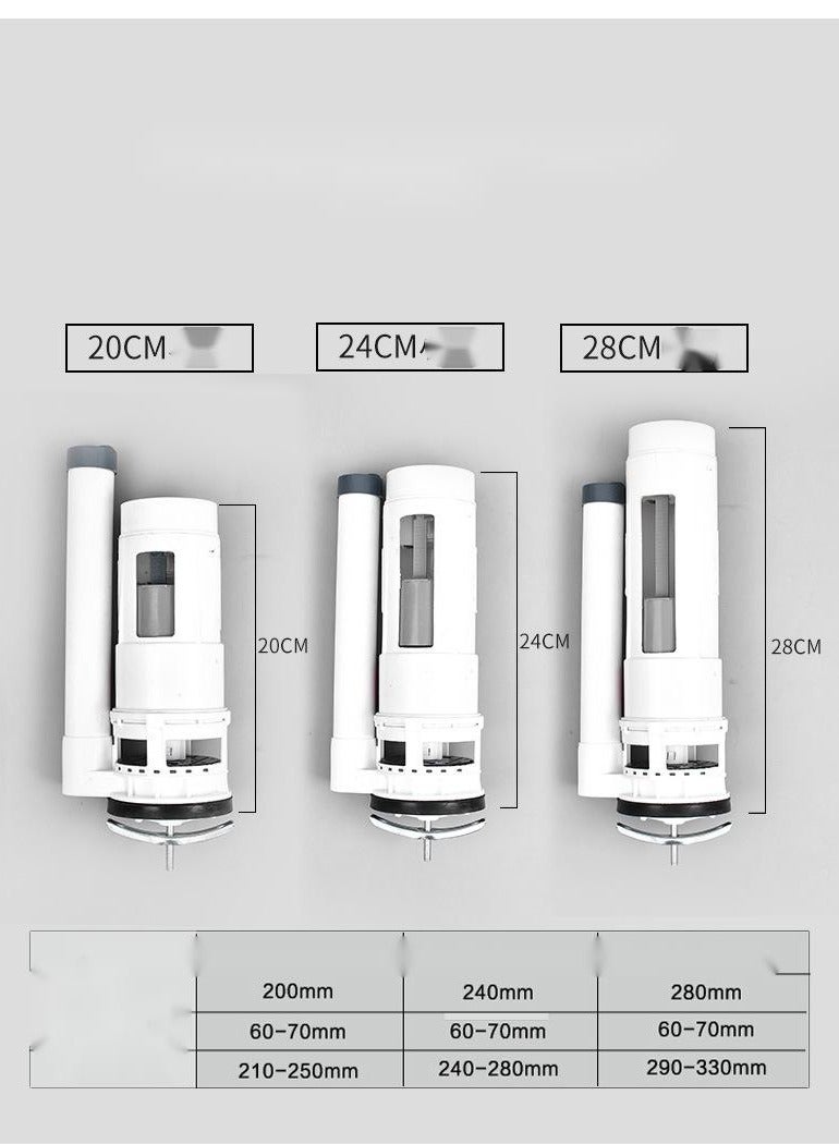 Toilet Water Inlet Valve Thickening Drainage Valve High And Low Pressure Water Tank Accessories Sanitary Ware Accessories - Image 3