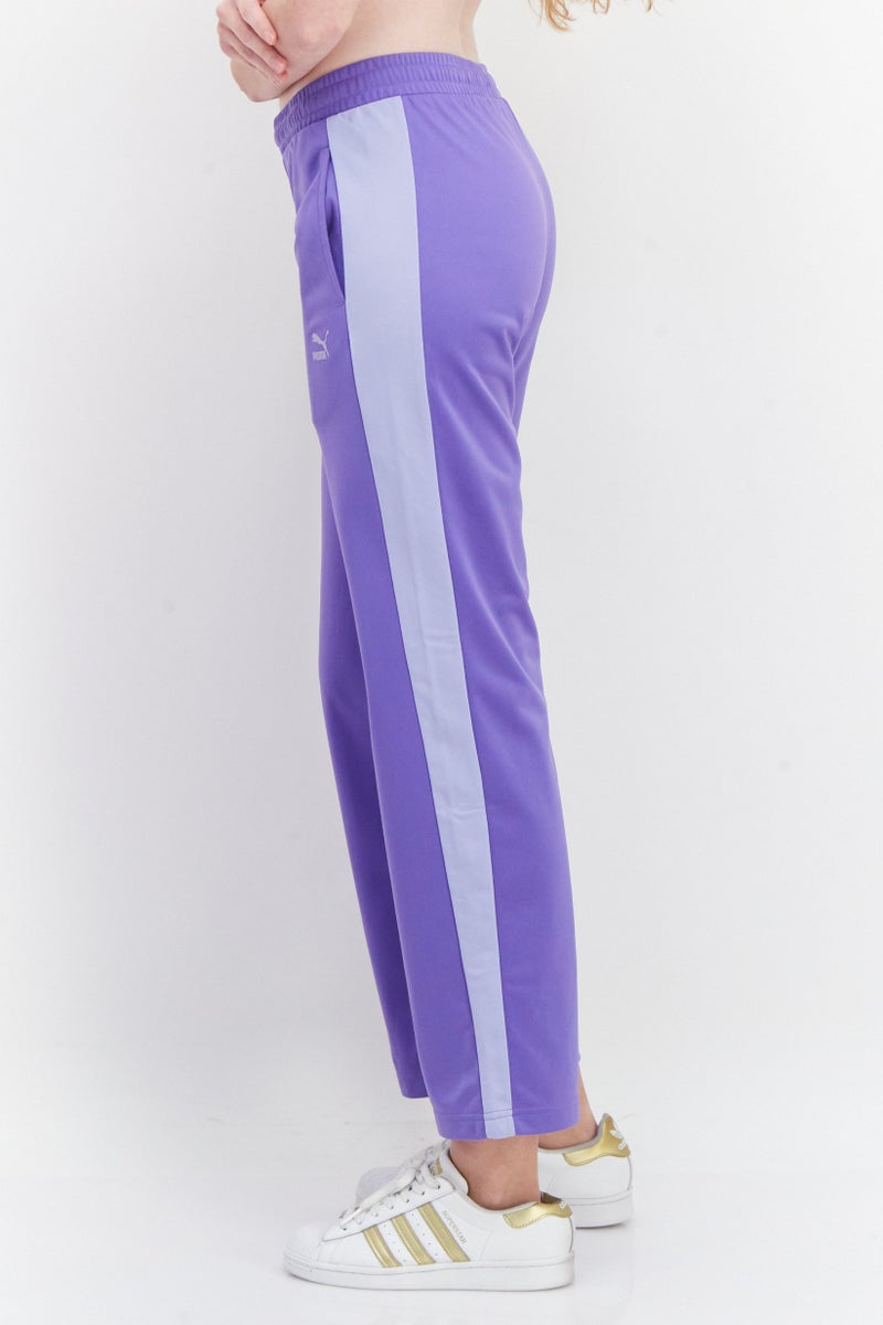 PUMA Women Sportswear Fit Training Track Pants, Purple  - Image 4