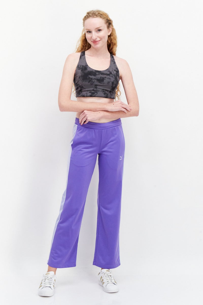 PUMA Women Sportswear Fit Training Track Pants, Purple - Image 2