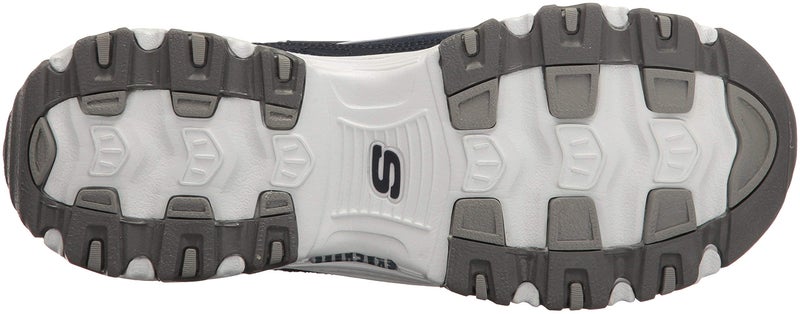Skechers Women's D'Lites - Resilient Mule Slip-On Sneaker, Navy/White, 7.5 W US - Image 5