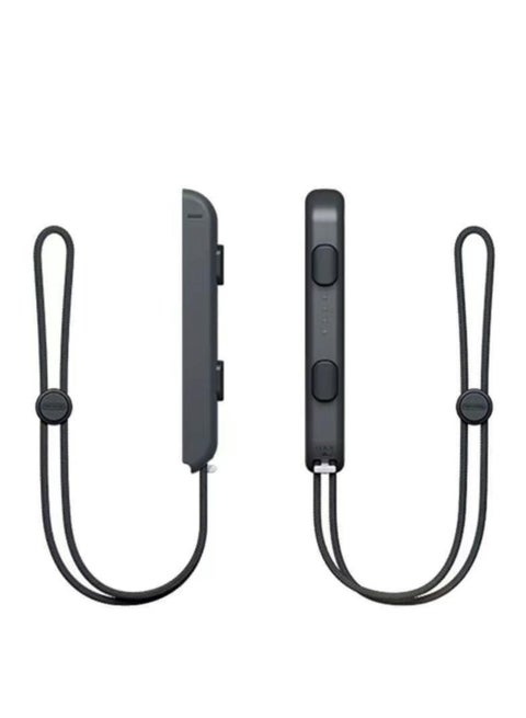 2 Pack Black Wrist Straps for Switch Joycon, Adjustable Grip Lanyard Replacement Accessories