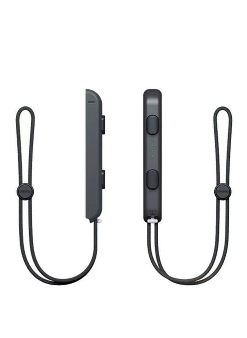 Oasisgalore 2 Pack Black Wrist Straps for Switch Joycon, Adjustable Grip Lanyard Replacement Accessories  - Image 1