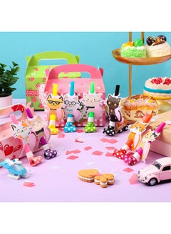 Hotop 48 Pcs Cat Birthday Party Supplies Cat Party Blower Kitty Blowouts Dollhouse Cat Noise Makers Blowouts For Cat Birthday Baby Shower Party Favor Decorations  - Image 5