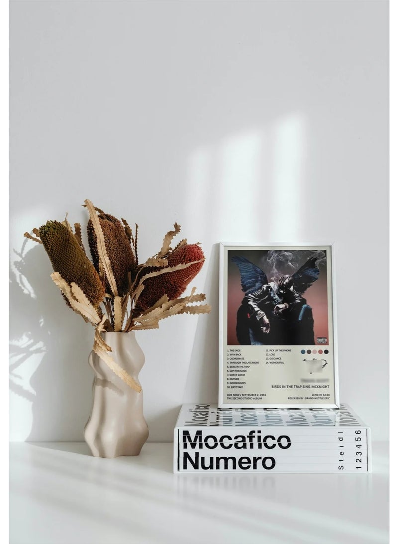TNESSENTIAL TRAVIS SCOTT BIRDS IN THE TRAP SING MCKNIGHT CANVAS POSTER - Image 2