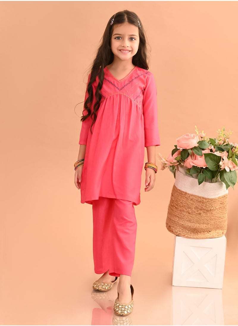 LILPICKS - Girls Kurta Set - Image 1