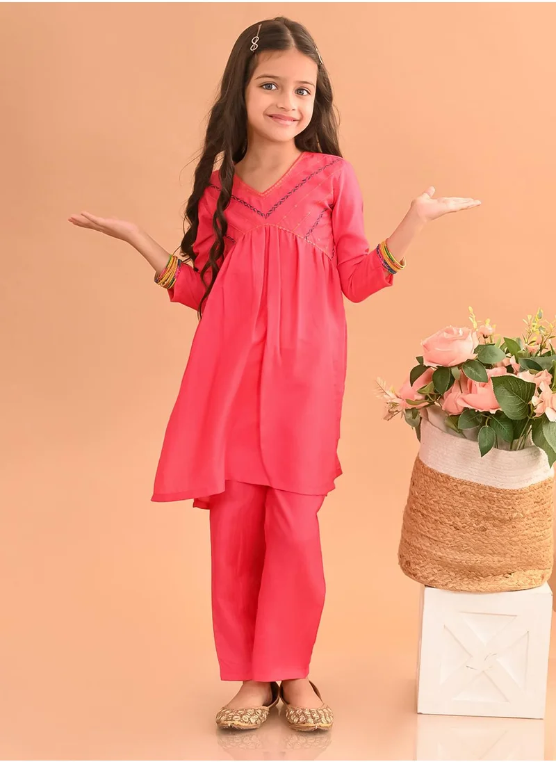 LILPICKS Girls Kurta Set