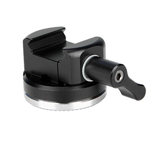 NICEYRIG NATO Clamp to Rosette Mount Adapter (M6 Thread Diameter 31.8mm) Applicable for ARRI Rosette Wooden Handgrip, Quick Release and Lock - Image 5