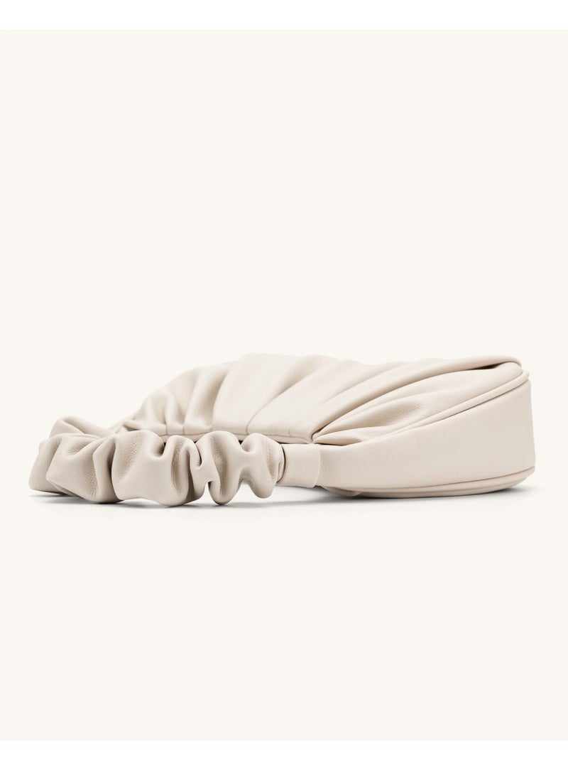 JW PEI cloud bag pleated handbag （Ivory white）light beige/cream  - Image 4