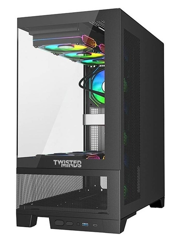 NANOTECH - Goliath Gaming PC - Intel Core i5-13400F, DDR5 32GB (2*16) Ram, Nvidia GeForce RTX 5060 8GB GDDR7 Graphics Card, 2TB NVME M.2 SSD, 3 Fan AIO Liquid Cooler, 750W Power Supply, Windows 11 Pro | Wi-Fi - Image 1