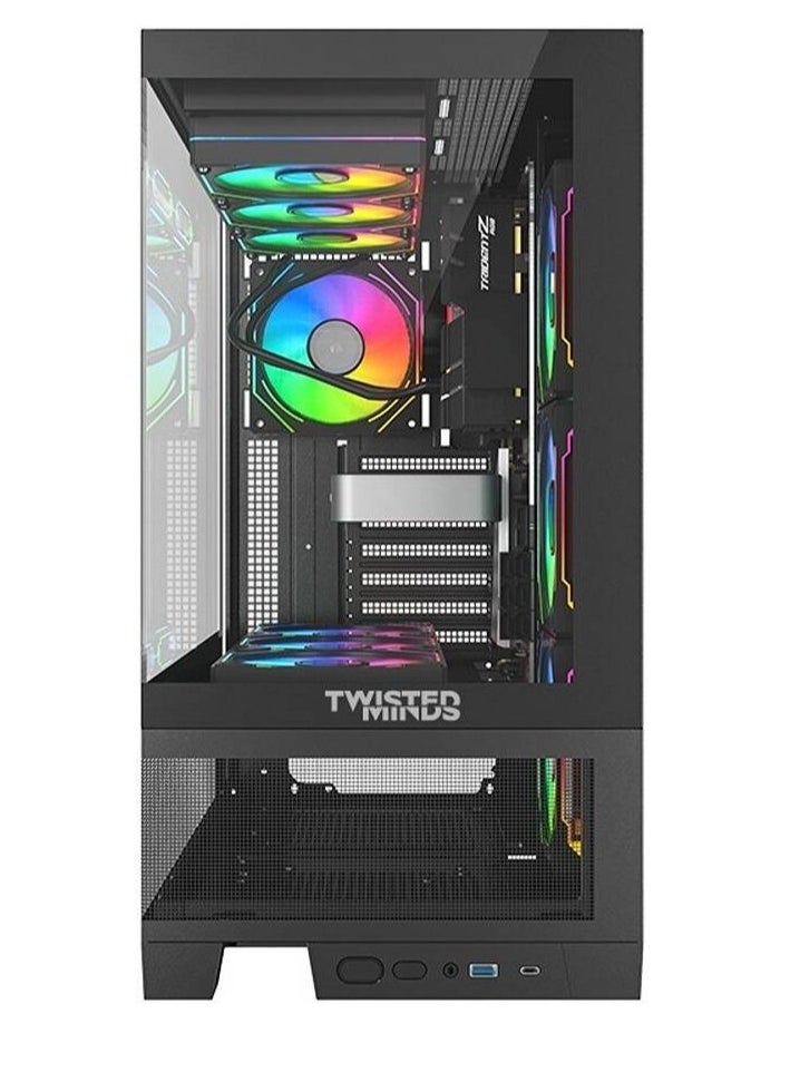 NANOTECH Goliath Gaming PC, Intel Core i5-13400F, Nvidia RTX 4060 8GB, DDR4 32GB 3600MHz, 2TB NVME M.2 SSD, 3 Fan AIO Liquid Cooler, 750Watts PSU, Windows 11 Pro | Wi-Fi  - Image 5