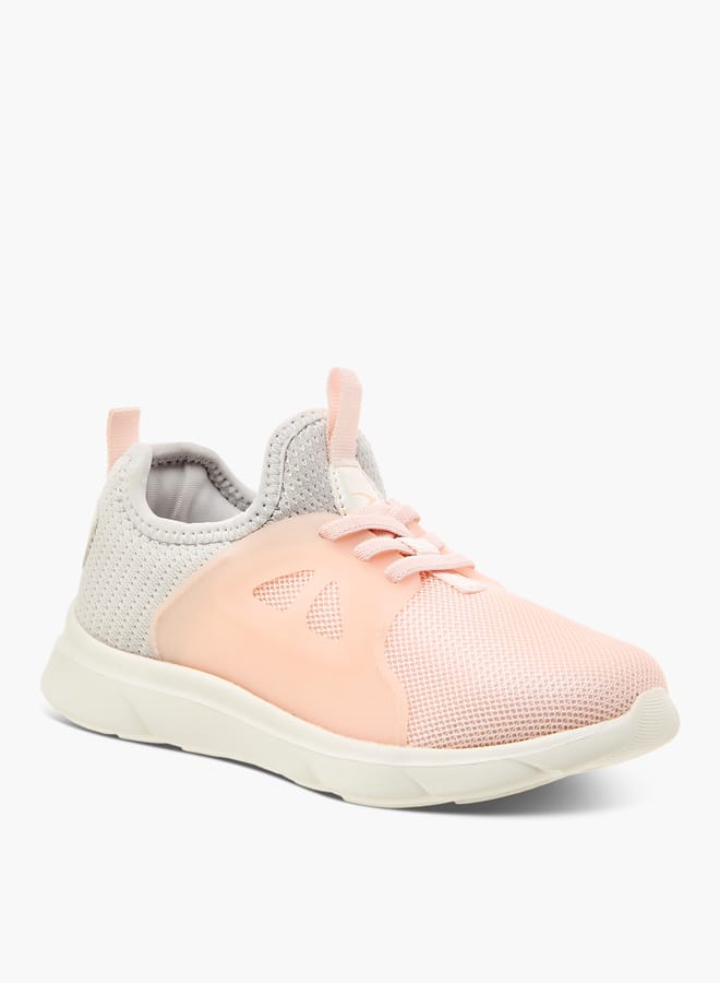Dash Girls Panelled Slip-On Sports Shoes with Pull Tabs  - Image 2