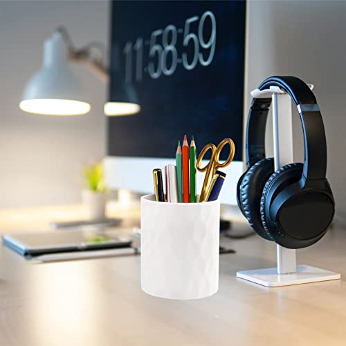 minimaliving Pen Holder,Nordic Style Silicone Waterproof Pencil Holder for Desk Simple&Modern Minimalist Makeup Organizer Multifunctional Office Supplies for Home,Kids and School (White) - Image 5
