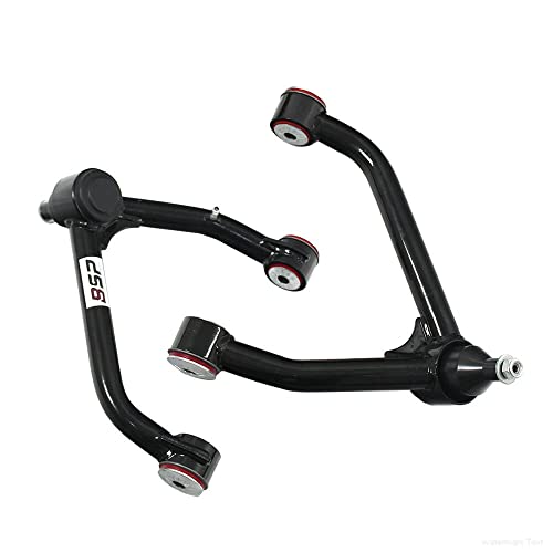 BST BSSP Pair 2 PCS Front Upper Control Arm Compatible with 20142018 Silverado Sierra 1500 2WD 4WD 24 Tubular Lift Kit with PU Bushings Ball Joints UCA Greasable - Image 1