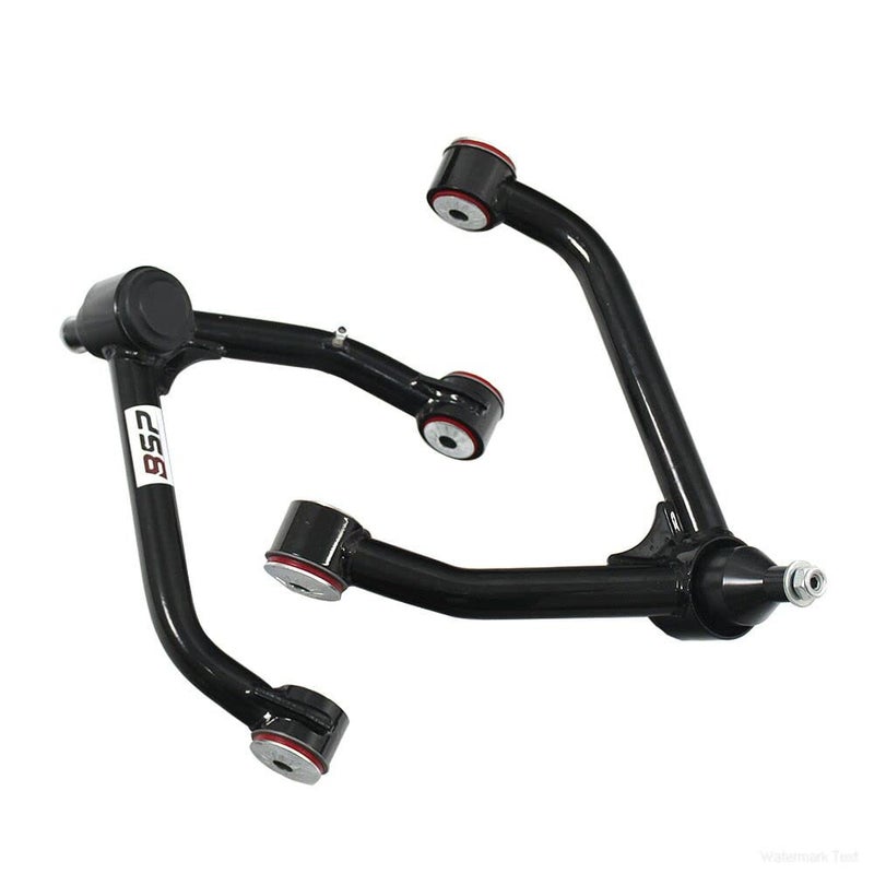 BST BSSP Pair 2 PCS Front Upper Control Arm Compatible with 20142018 Silverado Sierra 1500 2WD 4WD 24 Tubular Lift Kit with PU Bushings Ball Joints UCA Greasable - Image 3