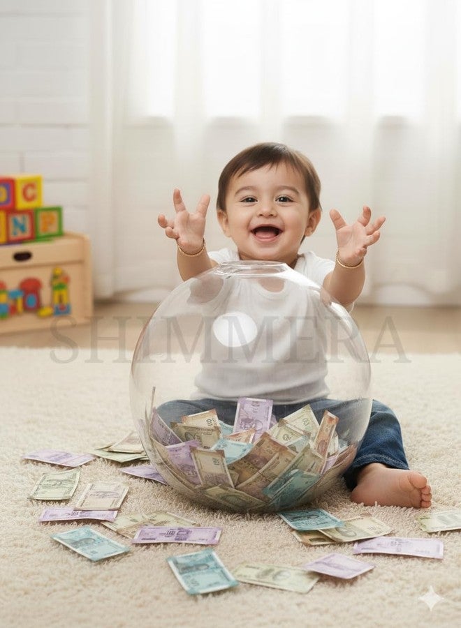 Shimmera Primium Quality Kids Playing Fake Rupees Cash Bundles 60 Notes for Kids, Educational Toy Money Pack Nakli Note Set All New 10 | 20 | 50 | 100 | 200 | 500 Artificial Playing Currency - Image 5