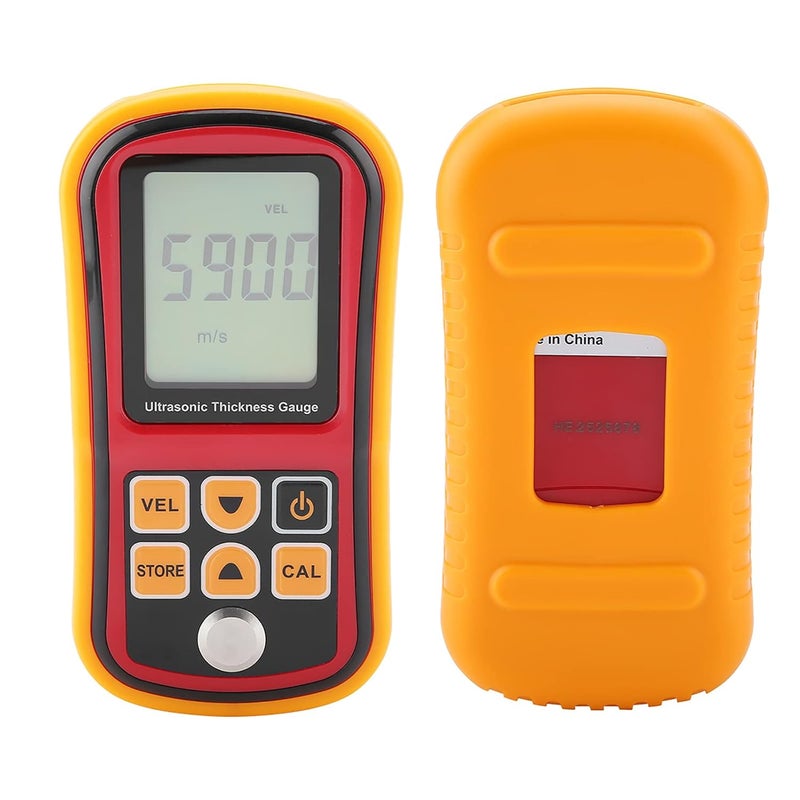 GM100 مقياس سمك الطلاء بالموجات فوق الصوتية بشاشة LCD رقمية مع إيقاف تلقائي للطاقة - Image 5