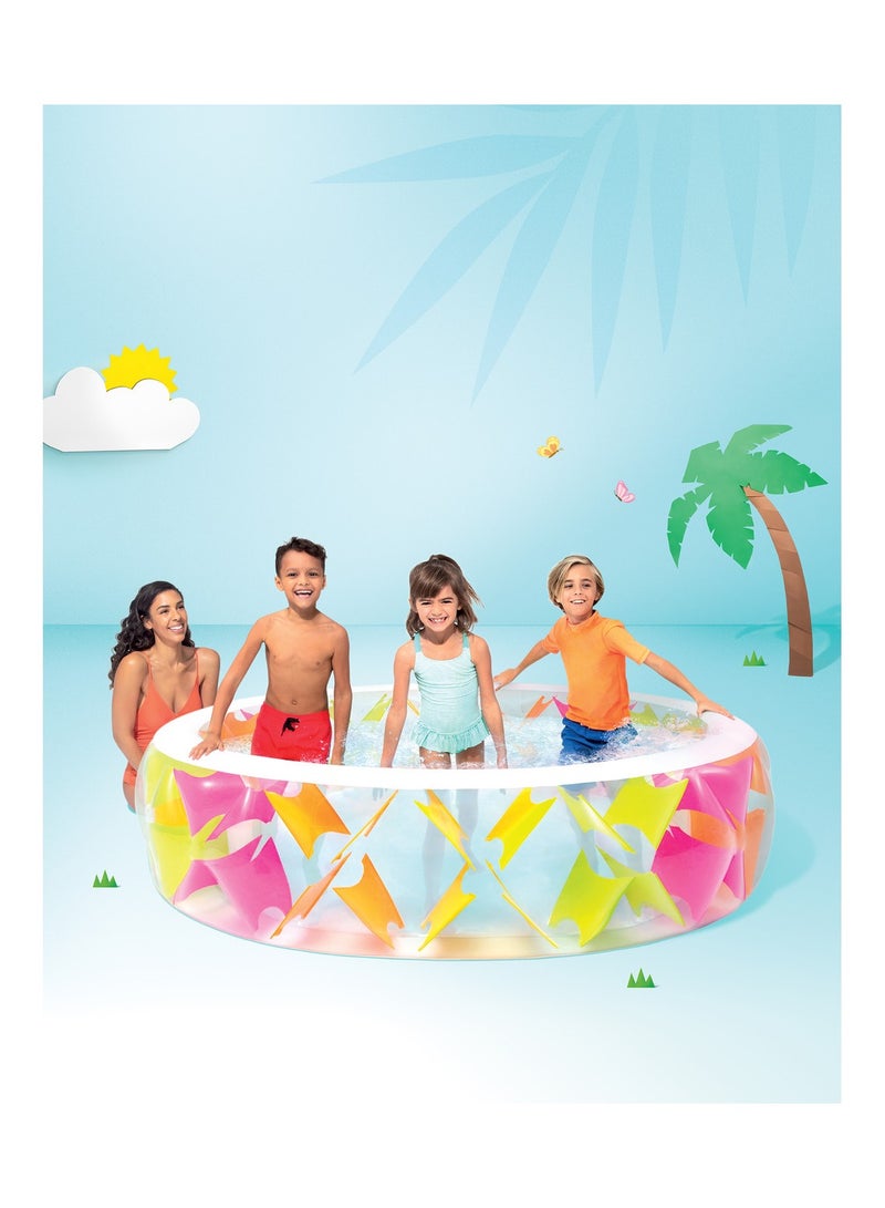 INTEX Pinwheel Inflatable Pool 229x56cm - Image 3