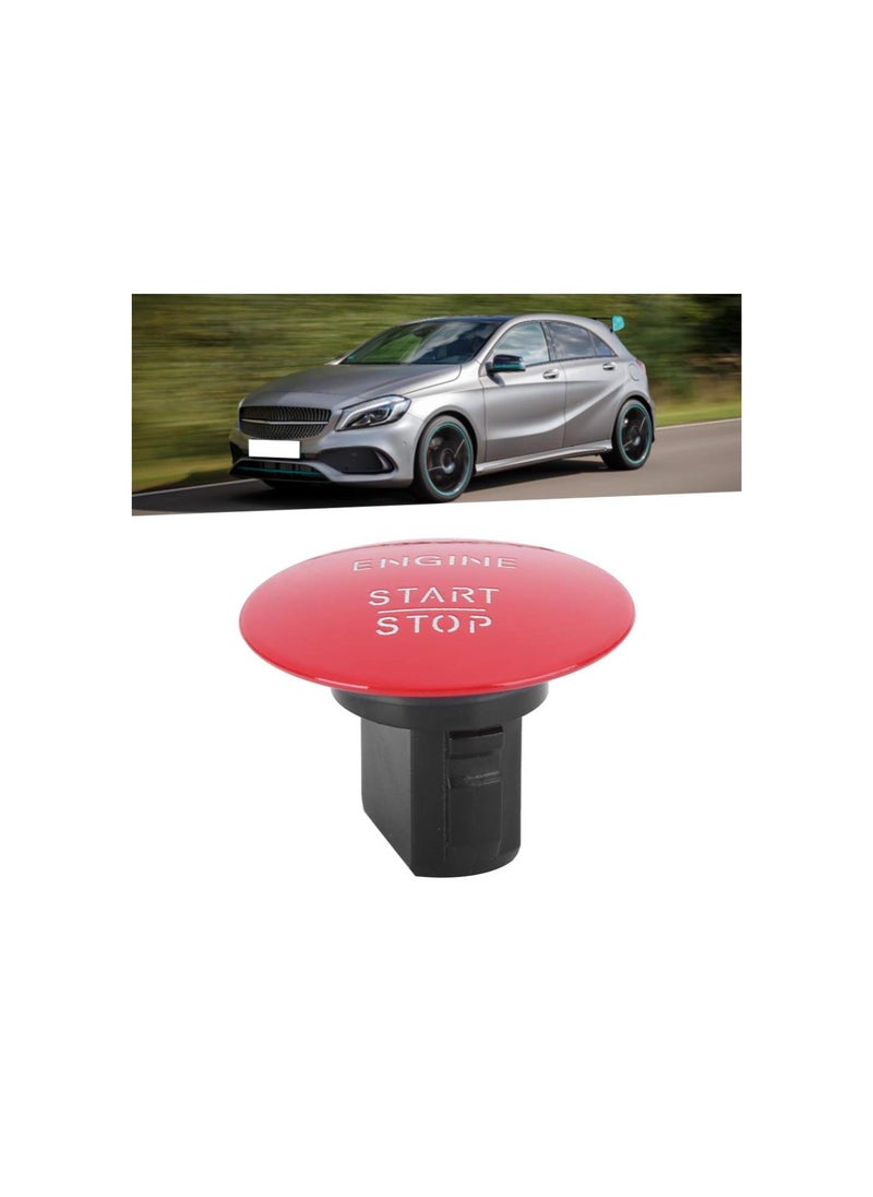 Generic - Engine Start Button, Engine Keyless Start Stop Push Button Red Switch 2215450714 Fit for W176 C117 X218 - Image 1