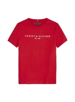 Kids' Essential Organic Cotton Logo T-Shirt - Cotton, Red - pzsku/ZCED8A2E48B2642CDE843Z/45/_/1738737936/25b8da87-6d44-4f79-823d-1321e566f0f1