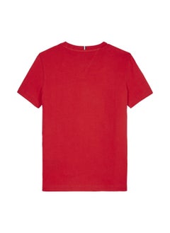 Kids' Essential Organic Cotton Logo T-Shirt - Cotton, Red - pzsku/ZCED8A2E48B2642CDE843Z/45/_/1738737938/765de5a0-5a98-4857-b6ad-27785fdc995f