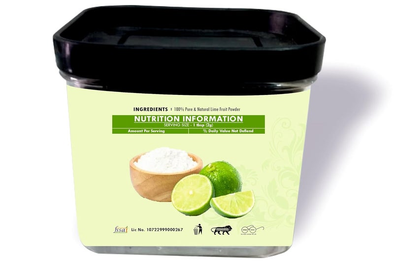 Heilen Biopharm Lime Powder Spray Dried 100 Gram Citrus Aurantiifolia Lime Spray Dried Fruit Powder - Image 2