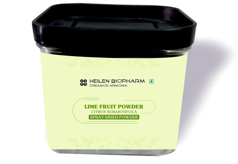 Heilen Biopharm Lime Powder Spray Dried 100 Gram Citrus Aurantiifolia Lime Spray Dried Fruit Powder - Image 1