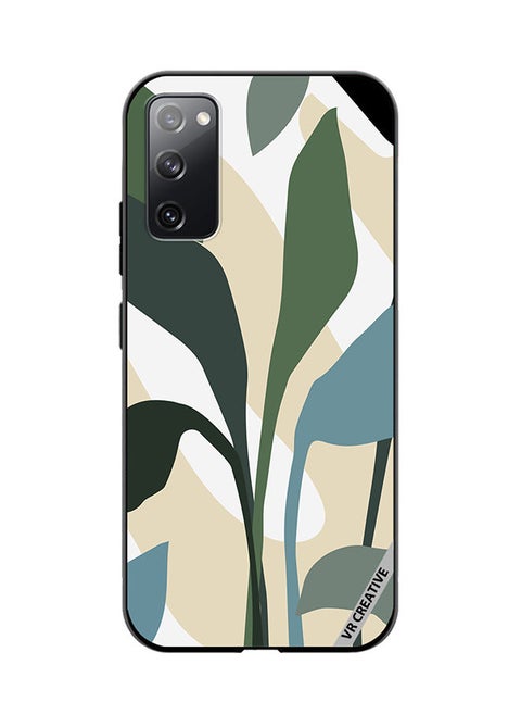 Protective Case Cover For Samsung Galaxy S20 FE 5G Leaf Tropical Design Multicolour