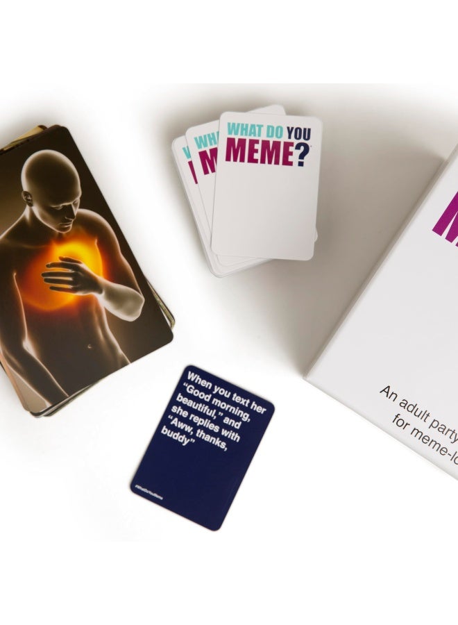 WHAT DO YOU MEME? What Do You Meme Adult Party Game 11.43x11.18x16.51cm - Image 3