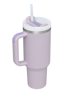 Stanley Stanley Quencher H2.0 40oz Stainless Steel Tumbler with Lid and Straw - Vacuum Insulated for Iced and Cold Beverages, Leak-Proof, Double-Wall Insulation, Orchid  - Image 5