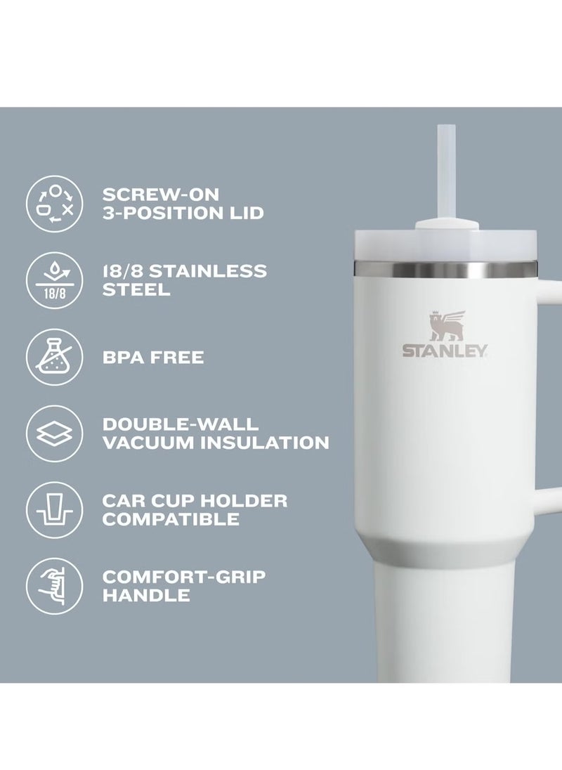 Stanley - Stanley Quencher H2.0 40oz Stainless Steel Tumbler with Lid and Straw - Vacuum Insulated for Iced and Cold Beverages, Leak-Proof, Double-Wall Insulation, Orchid - Image 1