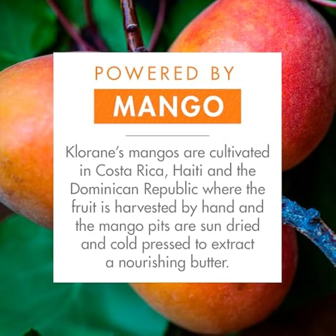 Klorane MANGO CONDITIONER Â€“ DRY HAIR Â€“ VEGAN* Â€“ 1X 200ML BOTTLE - Image 3