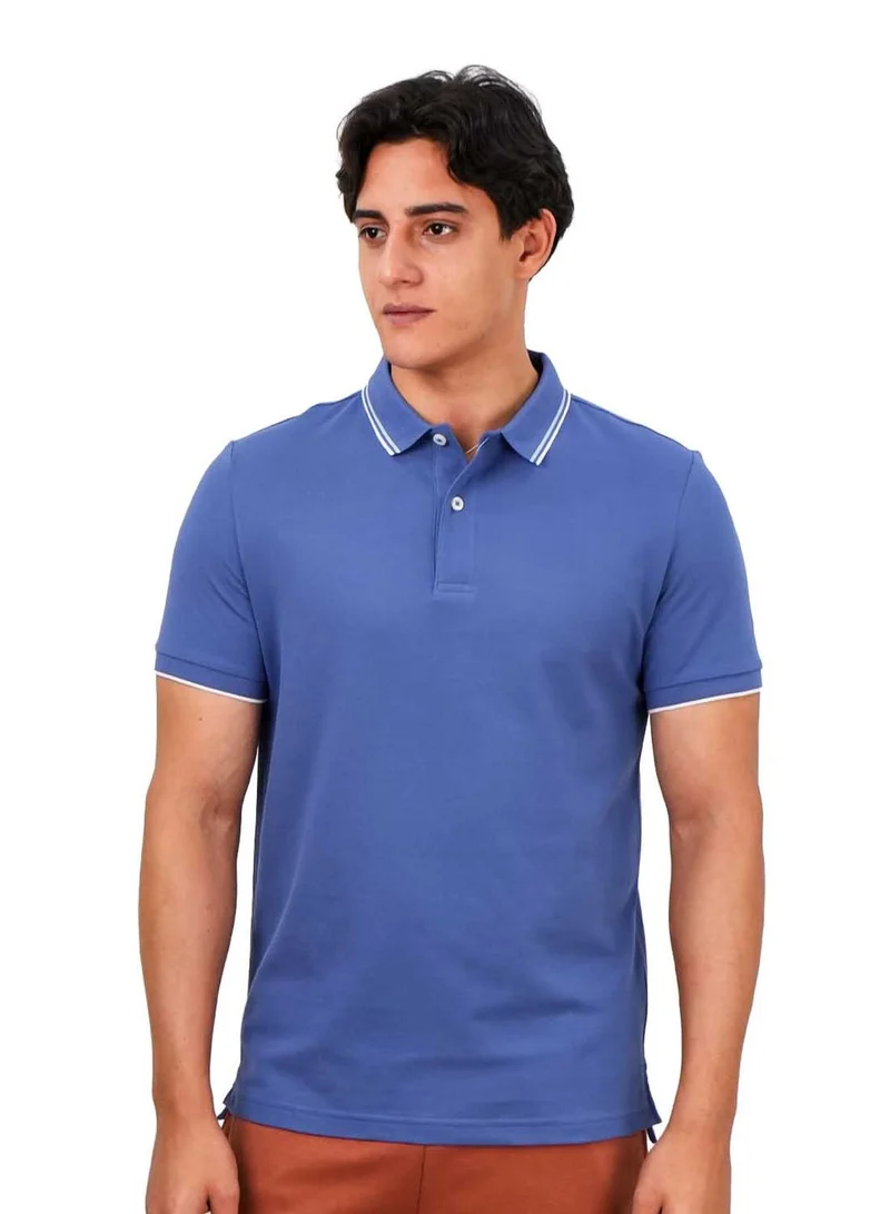 Men's Slim Fit Pique Polo: Elevated Comfort, Modern Style
