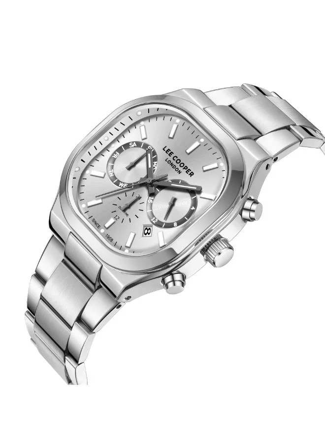 لي كوبر Men's Metal Multi Function Watch LC08169.330 - 42X47 mm