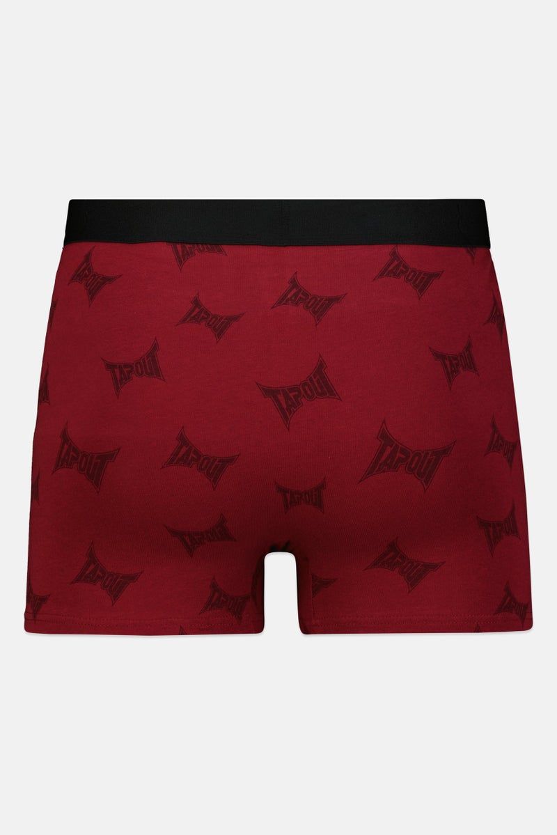 TapouT Men 3Pcs Brand Logo Boxer, Multicolor - Image 4