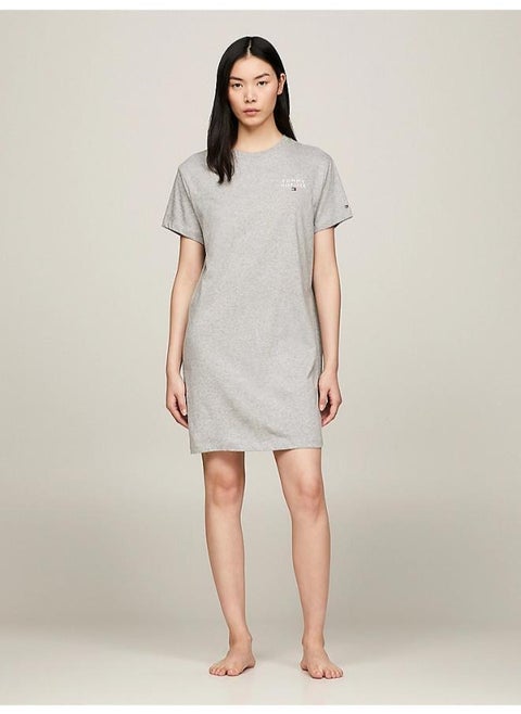 Crew Neck T-Shirt Dress
